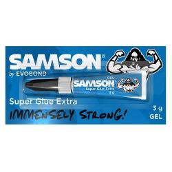 SAMSON SG gelové vteřinové lepidlo 3 g