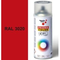 Sprej PRISMA RAL3020 dopravní červená